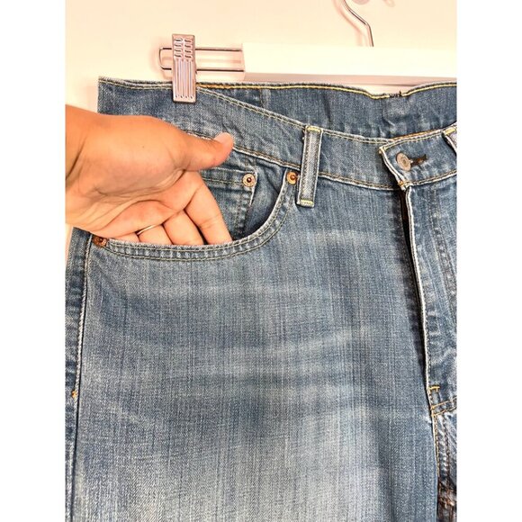 Men's Levi's Denim 514 Straight Fit Jeans Size 33x34 (FITS 33X33) - Picture 5 of 11